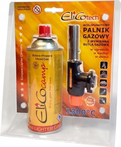 Unilight Palnik na gaz RK-3103 + gaz Elicocamp 220g