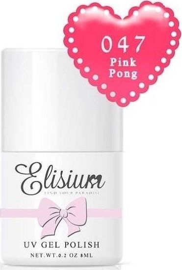 Elisium ELISIUM_UV Gel Polish lakier hybrydowy do paznokci 047 Pink Pong 8ml