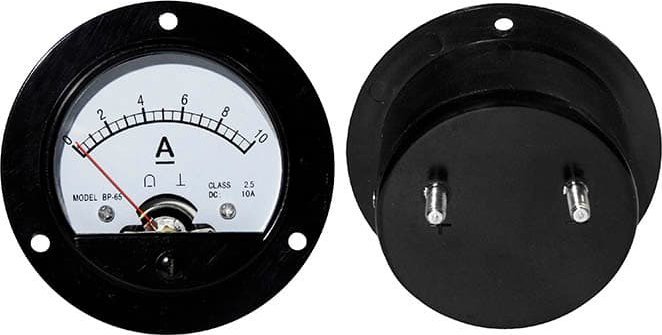 Blow 51-010# Miernik analog.amper.okr.10a+boczni