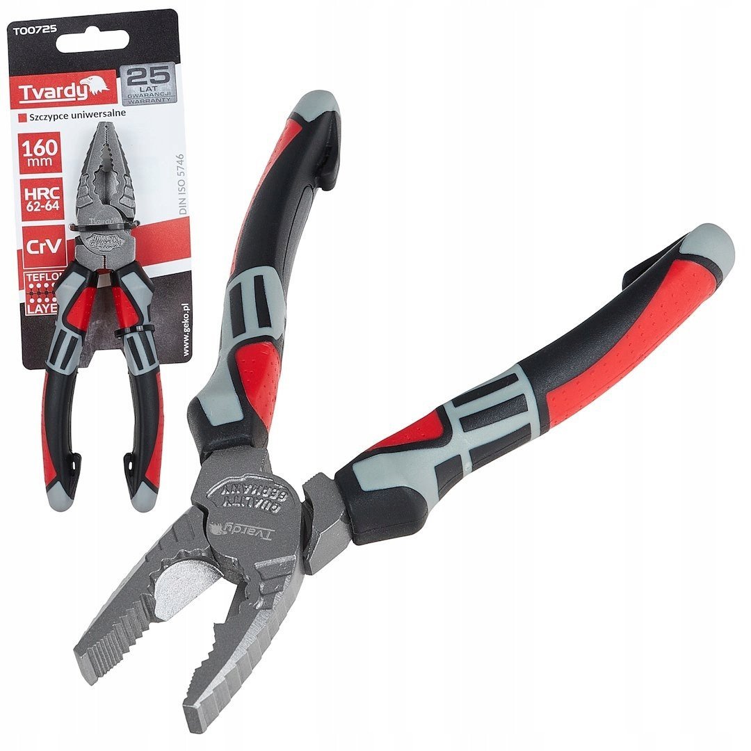 Szczypce uniwersalne 160mm CrV (6/60)