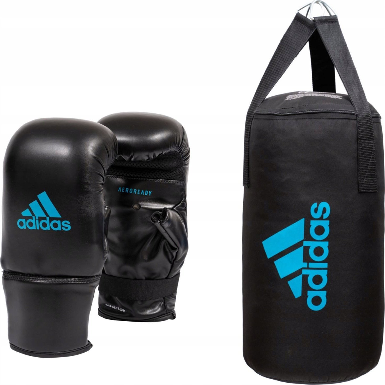 Фото - Боксерська груша / мішок Adidas Zestaw Bokserski dla Kobiet  Rękawice S/M Worek 10 kg 