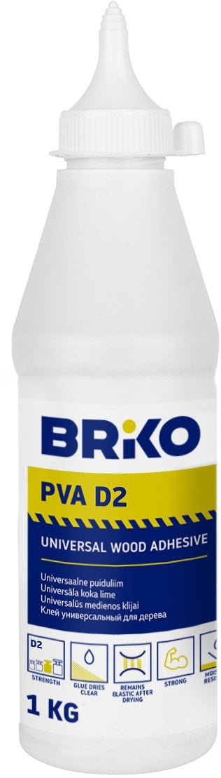 Briko UNIVERSAL WOOD PVA D2 GLUE BRIKO (1 KG)