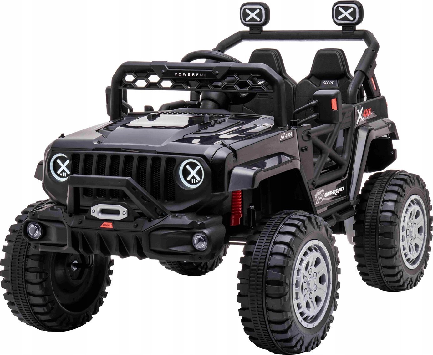 Zdjęcia - Auto dla dzieci SPEED TRITON Pojazd OFF ROAD  Czarny 