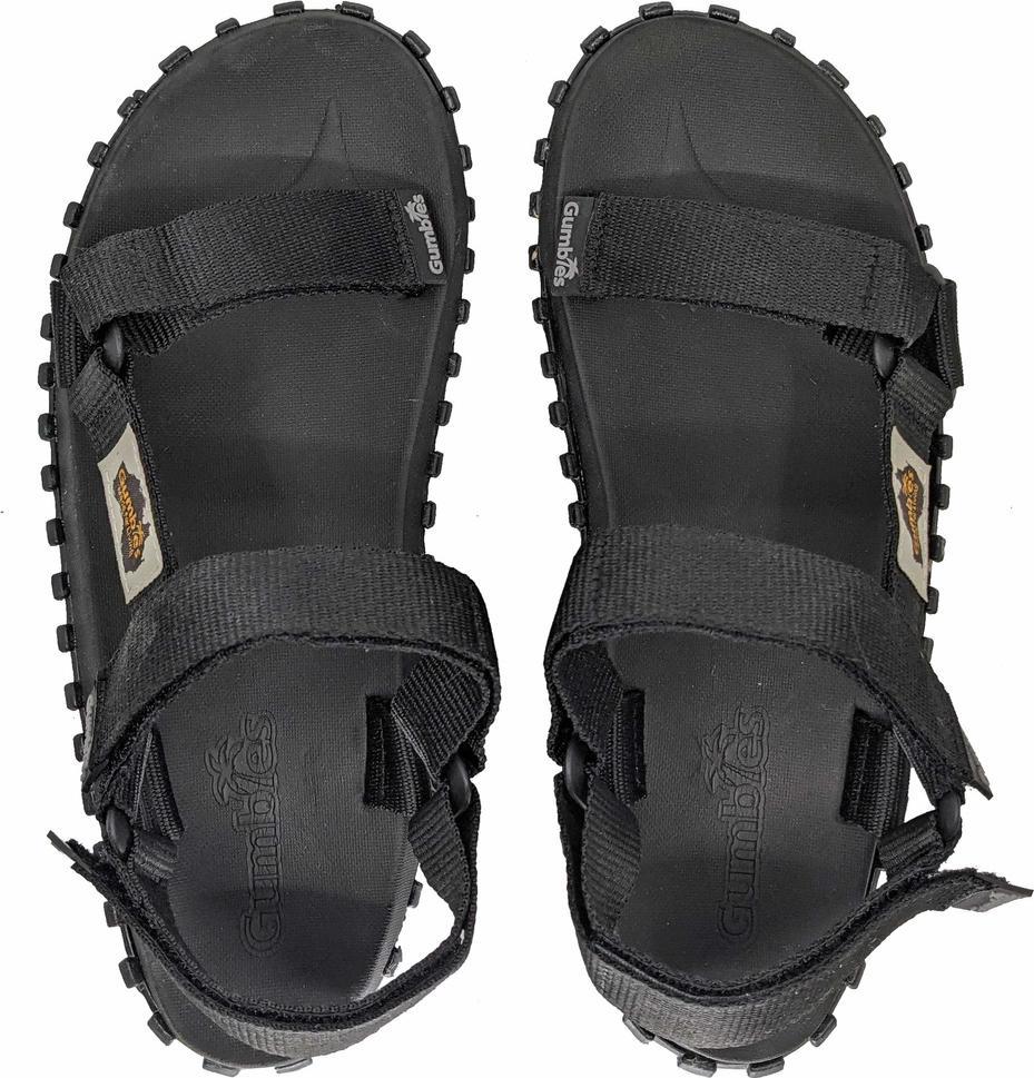 Gumbies męskie sandały Scrambler Sandal - czarne 38