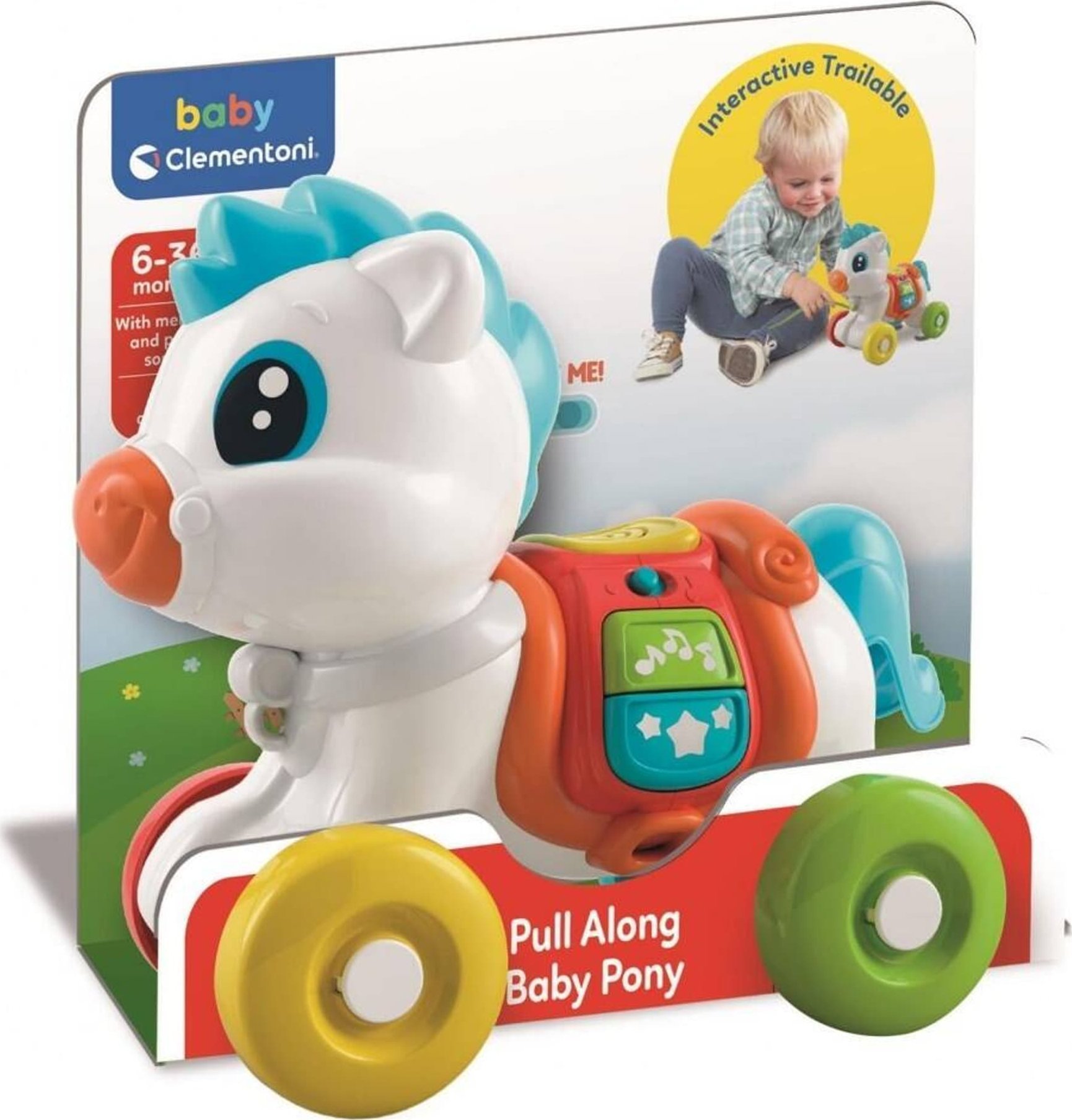 Clementoni KUCYK INTERAKT B/O 26X12X23 17836 CLM WB