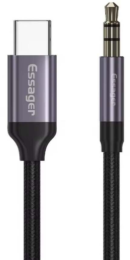 Kabel Essager USB-C do Jack 3,5 mm (AUX)
