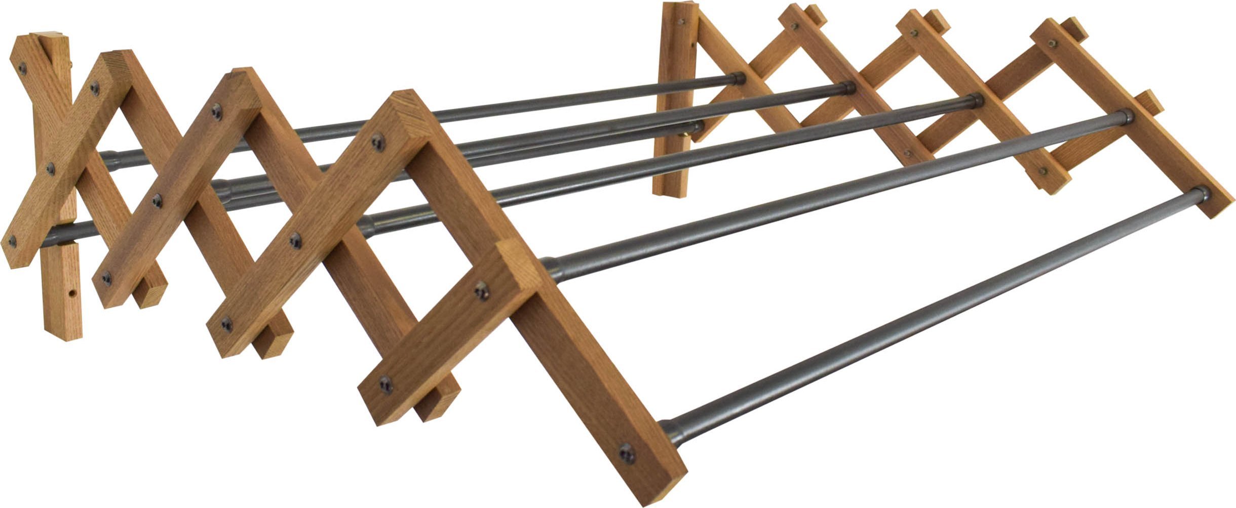 Sepio Suszarka ścienna harmonijkowa 80cm na pranie rozciągana wytrzymała stylowa