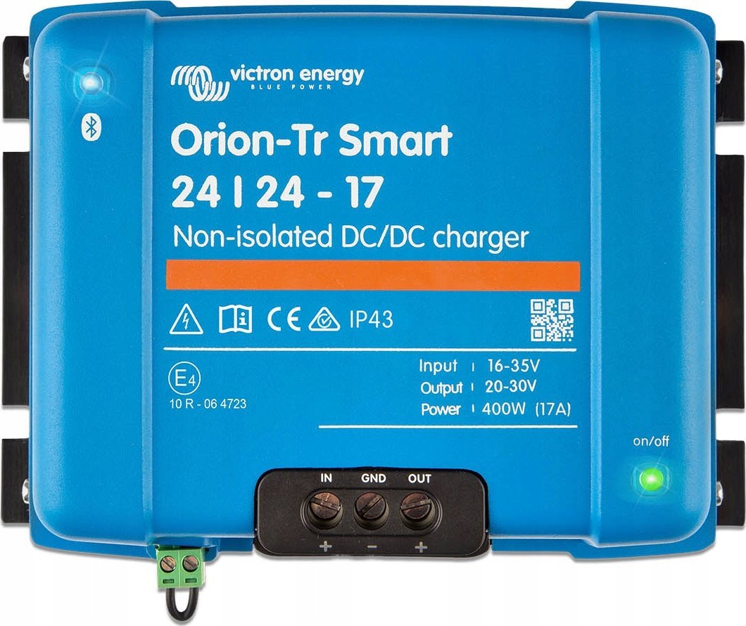 Ładowarka Victron Energy Victron Energy Konwerter Orion-Tr Smart 24/24-17A Isolated DC-DC charger