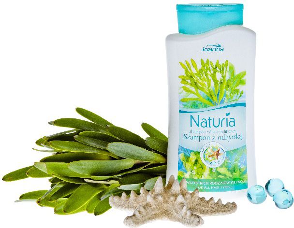 Joanna Naturia Szampon do włosów Algi morskie 2w1 500 ml