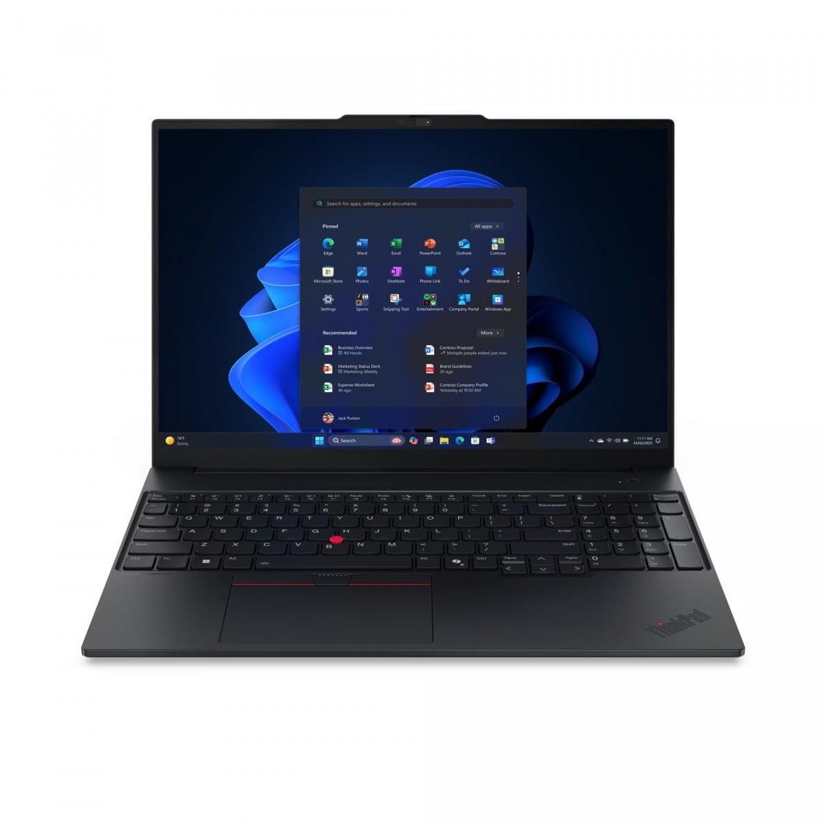 Lenovo ThinkPad E16 G3 Core Ultra 7 255H / 16 GB / 1 TB + 512 GB / 60 Hz / Windows 11 Pro (21SR0071PB)