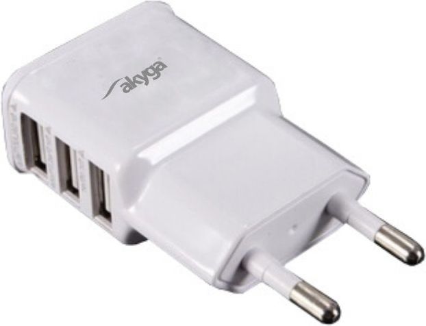 Ładowarka Akyga AK-CH-05 3x USB-A 3.1 A (ORG002612)