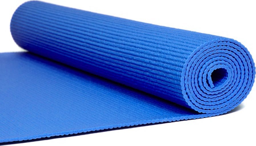 Zdjęcia - Wszystko do jogi Sportech Mata Yoga PVC 173x61x0,4 cm S825740 niebieska 