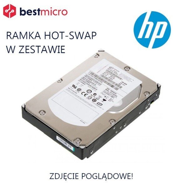 Dysk HP Twardy HDD SAS 4TB 3.5" 7.2K 6Gb/s do MSA Storage - - Refabrykowany (ST4000NM0023-MSA)