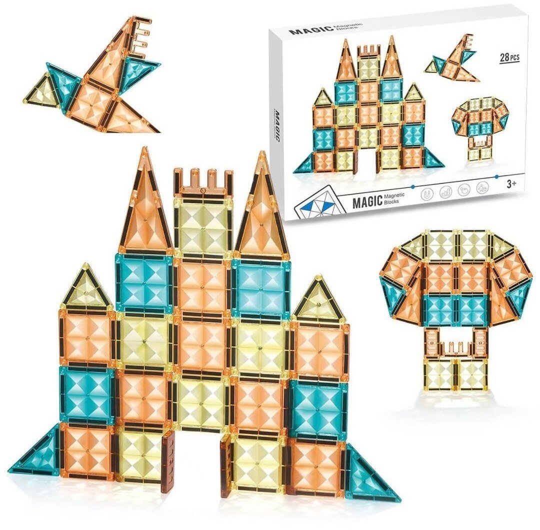 Malis Klocki magnetyczne 3D