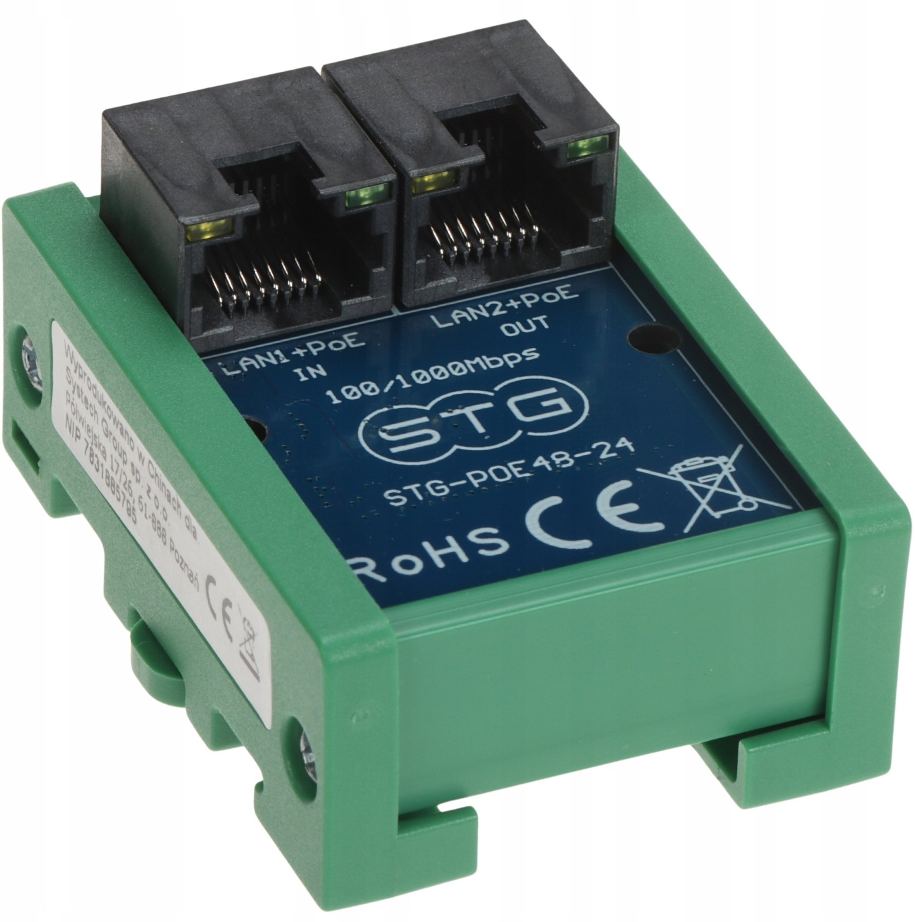   Ubiquiti ADAPTER ZASILANIA POE STG-POE48-24 STG