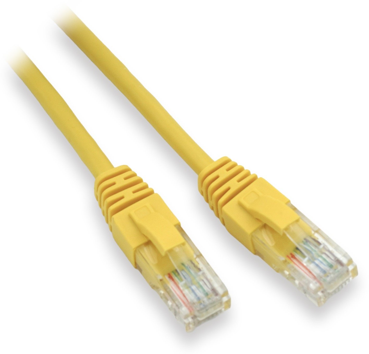 Lynx CS Patchcord, Cat 5e, UTP, PVC, CCA, żółty, 10m (LX-UTP5E-100-YELLOW)