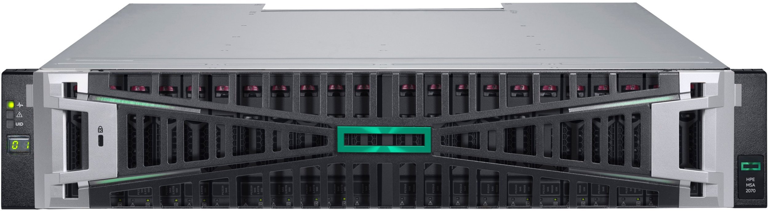 HPE Modular Smart Array 2070 16Gb Fibre Channel SFF Storage Smart Choice Modell