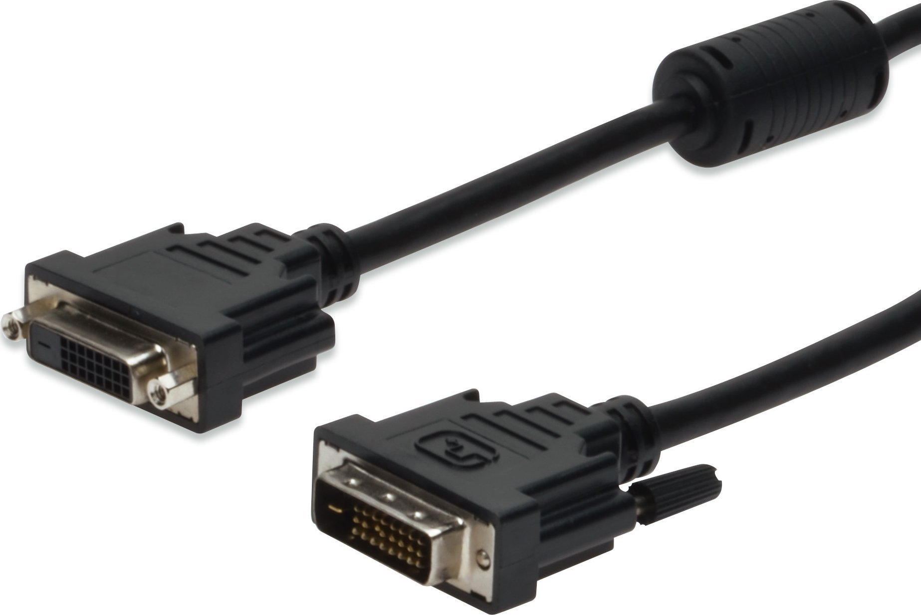 Kabel Digitus DVI-D - DVI-D 2m czarny (AK-320200-020-S)