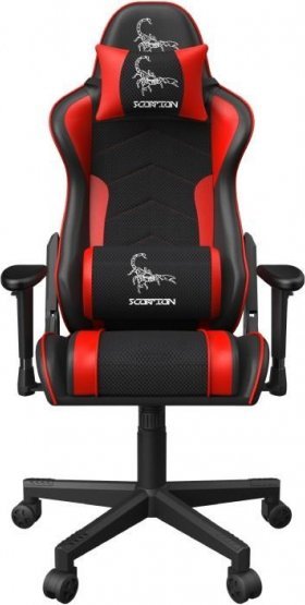 Fotel Gembird Scorpion czarno-czerwony