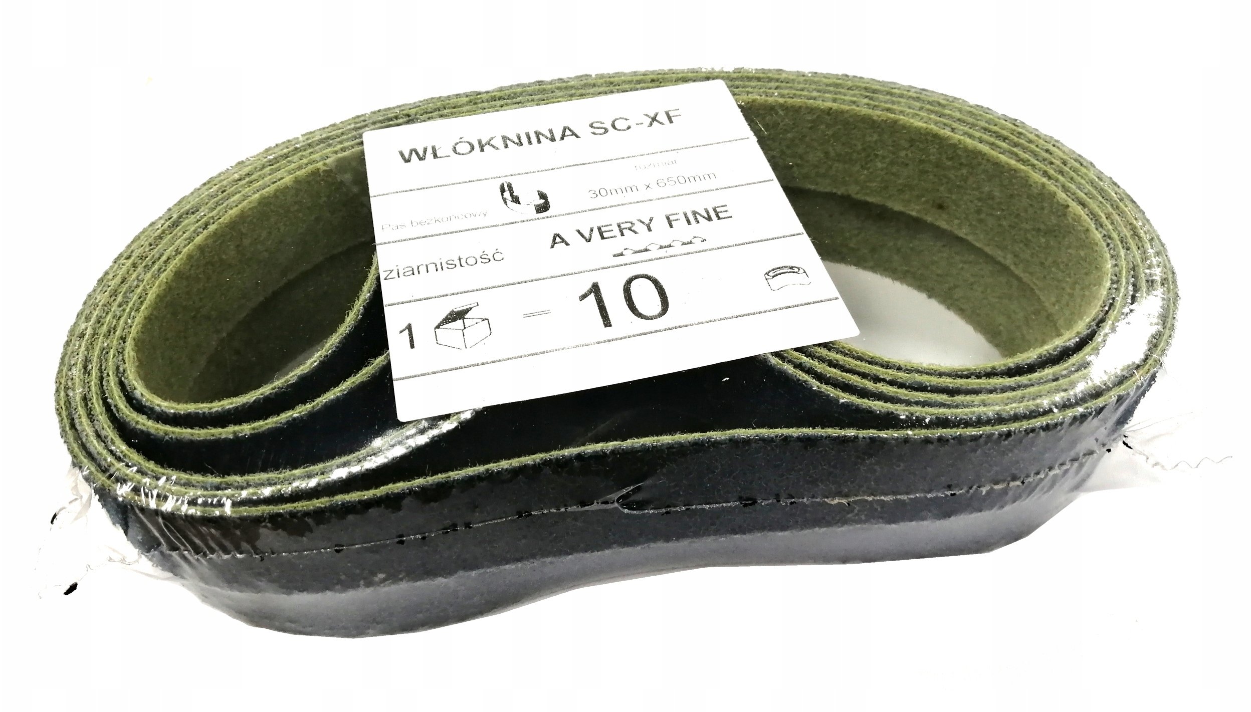 Glob Pas bezkońcowy 30x650mm włóknina - zastosowanie przystawki GS01-00, GS01-01,GS03-01, GS09-00 (G...