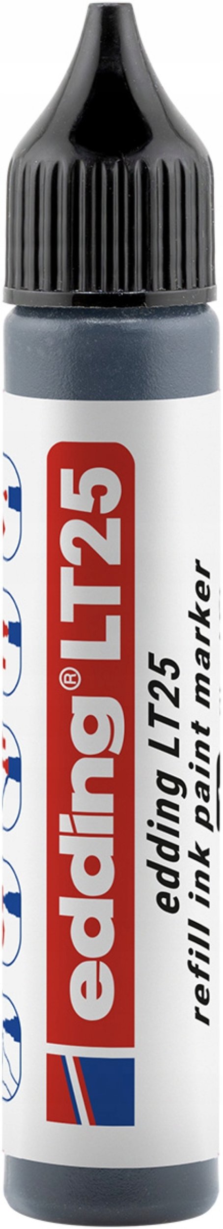 Edding Tusz do uzupełniania markerów olejowych e-LT 25 Ecoline*, , czarny (ED-LT25001)