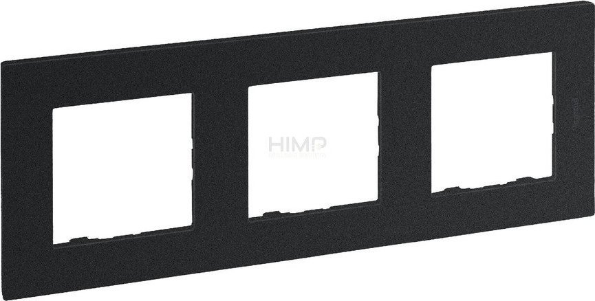 Legrand Ramka potrójna Legrand Niloe Step 863793 antracyt