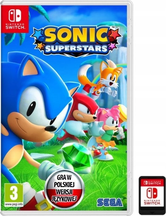 Sonic Superstars Switch - Jaskinie