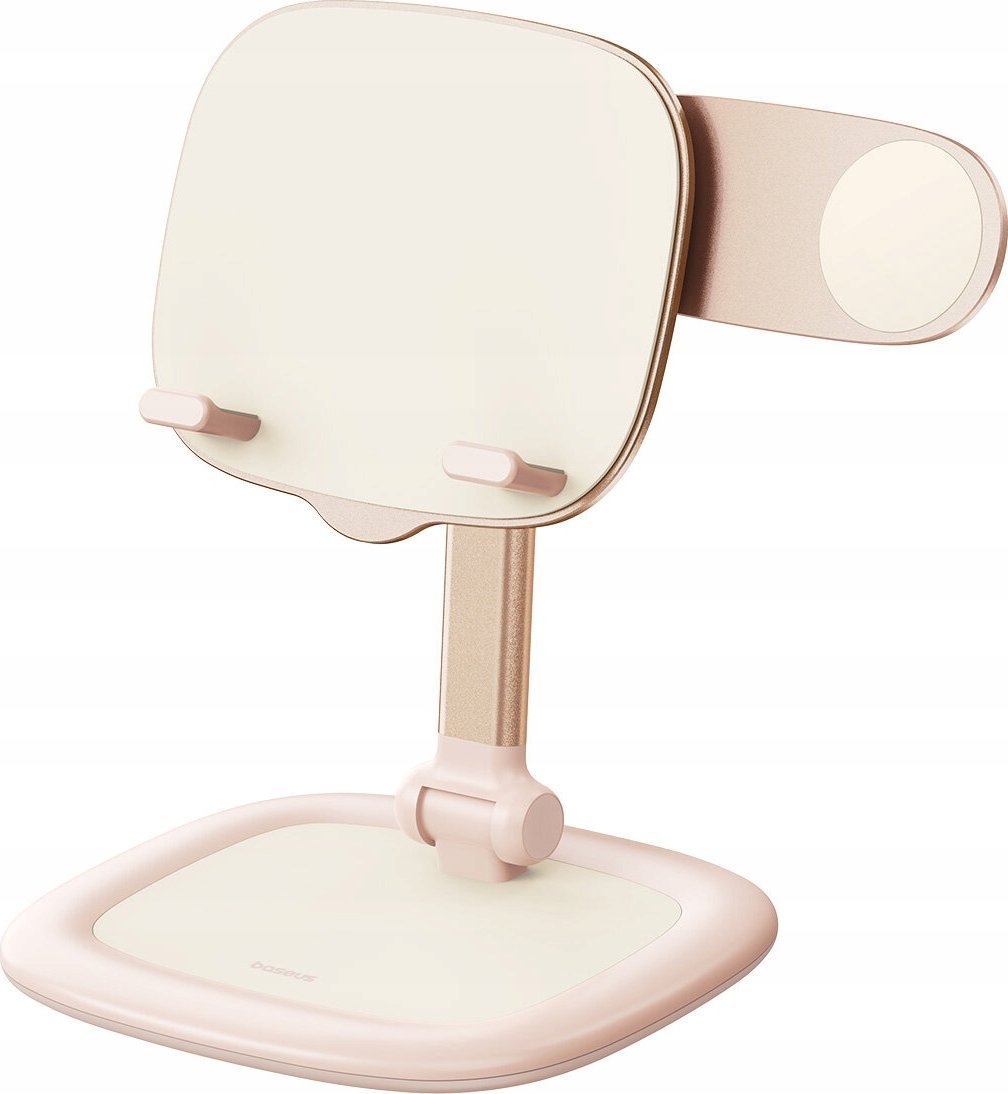 Baseus Regulowany stojak na telefon / tablet Baseus Seashell Series różowy