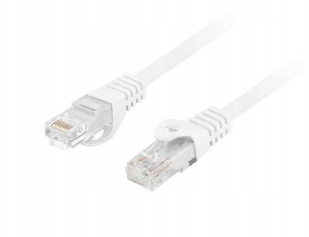 PATCHCORD KAT.6 UTP LSZH CU 10M BIAŁY FLUKE PASSED LANBERG