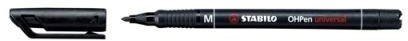 Stabilo Foliopis OHP czarny M (10szt) (4006381115391)