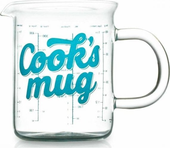 Thumbs Up 1001700 kubek z miarką 0,5 l Szkło borokrzemowe