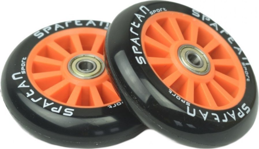 Spartan Kółka do hulajnogi wyczynowej z łożyskami ABEC7 (pomarańczowe) (S278-orange)