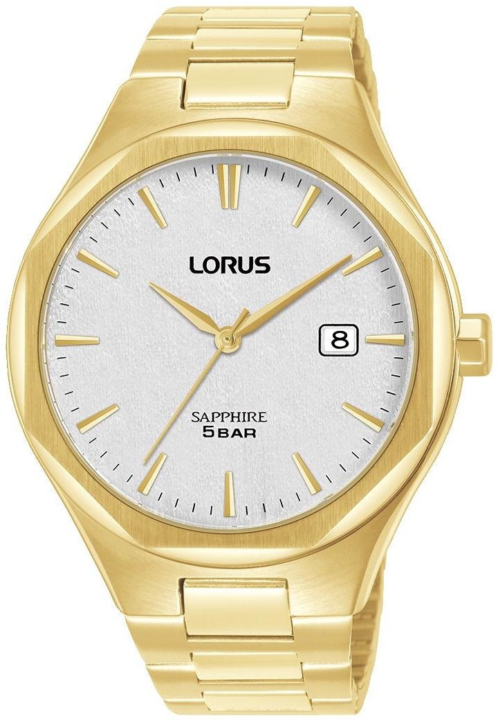 Zegarek Lorus meski RS982DX9 srebrny 42 mm .