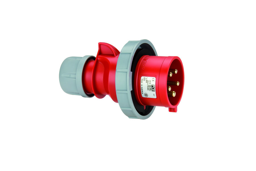 PCE Wtyczka przenośna SHARK 16A 400V 3P+Z IP67 - 0142-6