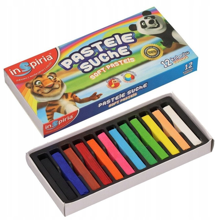 SCHEMAT Pastele suche 12 kolorów