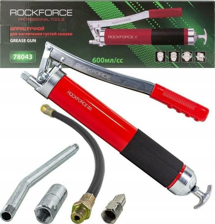 ROCKFORCE / WMC ROCKFORCE TOWOTNICA RĘCZNA 600cc + 4 KOŃCÓWKI