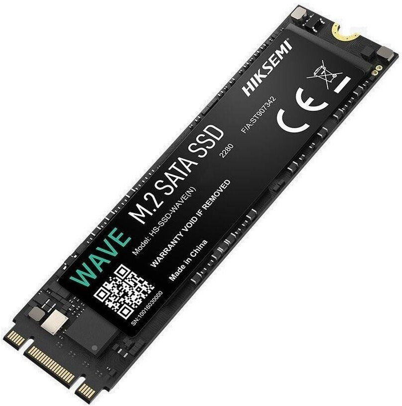 Dysk SSD HIKSEMI WAVE (N) 512GB M.2 2280 SATA (560/500 MB/s) 3D NAND (HS-SSD-WAVE (N)(STD)/512G/M.2/...