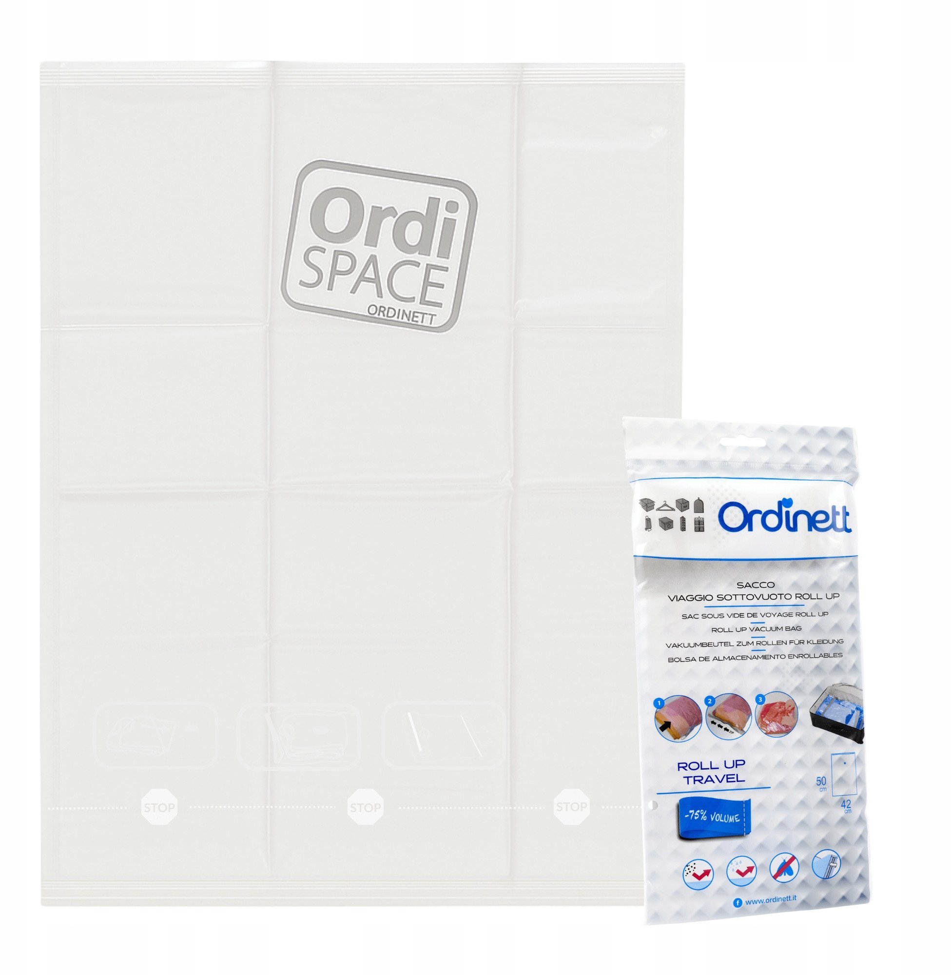 Aptel Worek próżniowy Ordispace Roll Up Travel 42x50cm 8000303311119