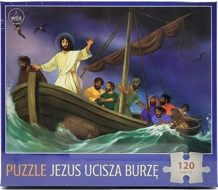 Multigra Puzzle 120 - Jezus ucisza burzę