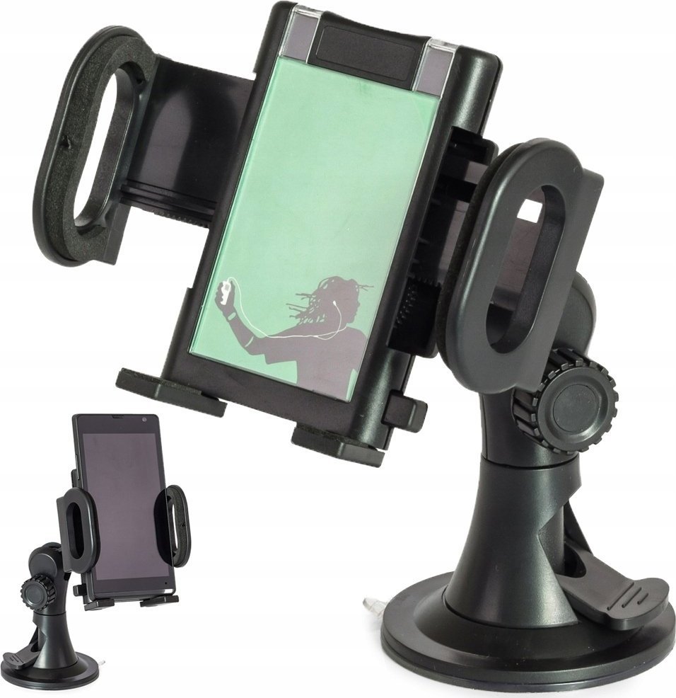 Verk UCHWYT SAMOCHODOWY REGULOWANY NA TELEFON GPS SZYBĘ