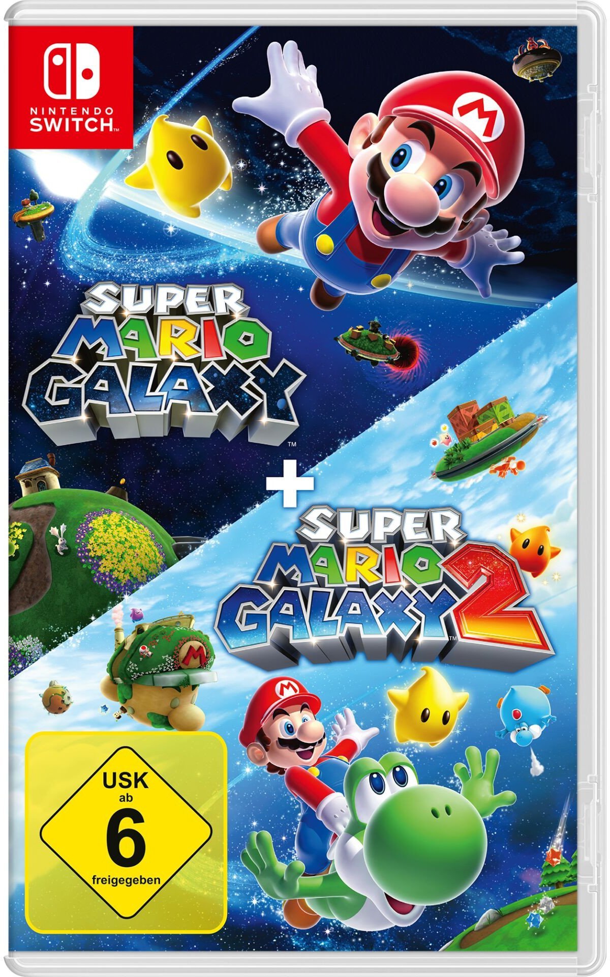 Super Mario Galaxy + Super Mario Galaxy 2-Spiel