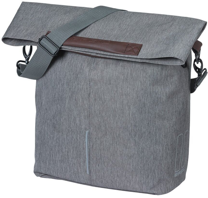 Basil Sakwa pojedyncza BASIL CITY SHOPPER 14-16L, MIK Hooks, grey melee