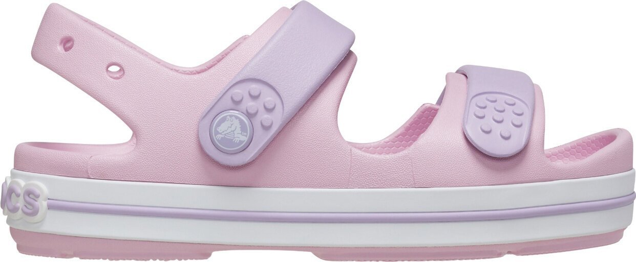 Crocs Sandały dla dzieci Crocs Crocband Cruiser różowe 209423 84I 33-34