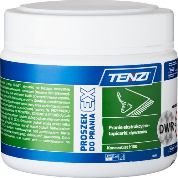 Tenzi Proszek do prania tapicerek, podsufitek TENZI DETAILER EX 500g