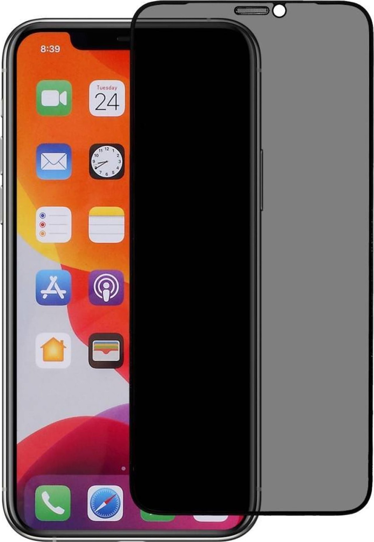 nemo Szkło Hartowane SAMSUNG GALAXY A13 4G / LTE Szkło Hartowane Prywatyzujące czarne