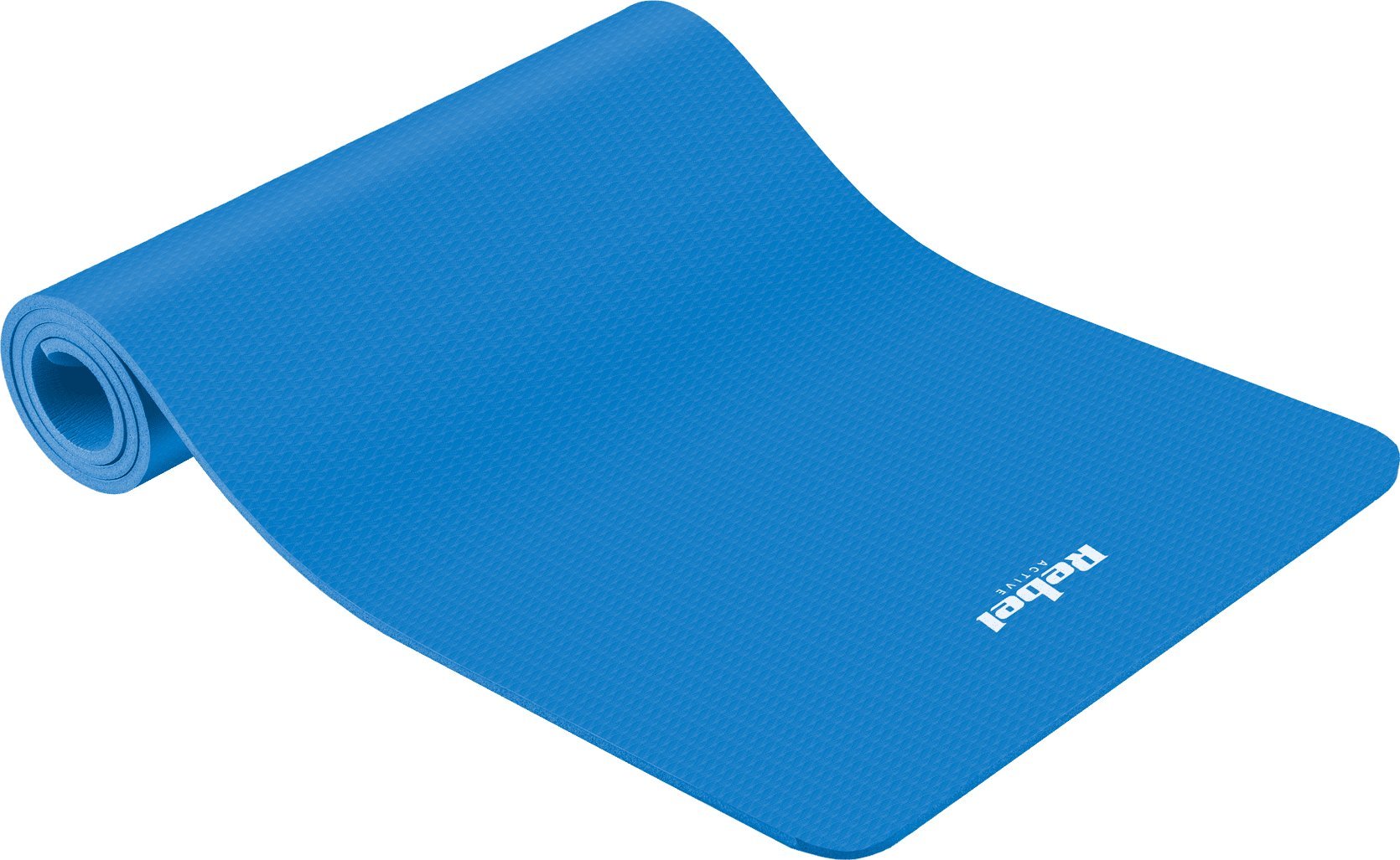Rebel Active Mata treningowa RBA-3152 183 cm x 61 cm x 0.6 cm niebieski