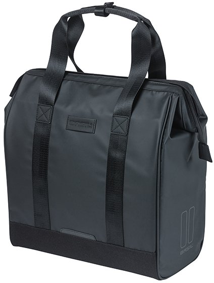 Basil Sakwa pojedyncza BASIL GRAND TARPAULIN BICYCLE SHOPPER 23L, MIK Hooks System, wodoodporna blac...