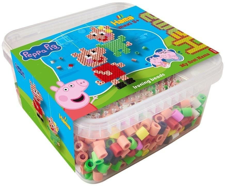 Hama Koraliki i tablica w pudełku Świnka Peppa 900el
