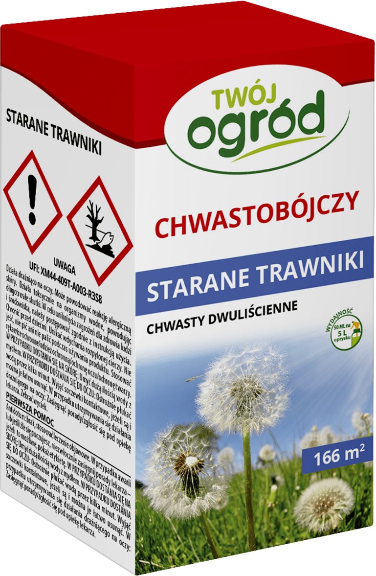 Starane Trawniki (fluroksypyr, chlopyralid, MCPA) Twój Ogród - środek chwastobójczy 50ml