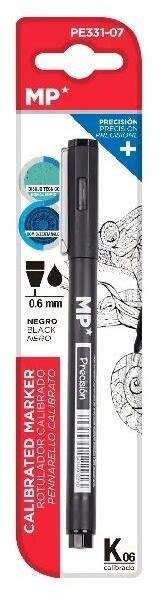 Marker precyzyjny kaligraficzny 0,6mm czarny